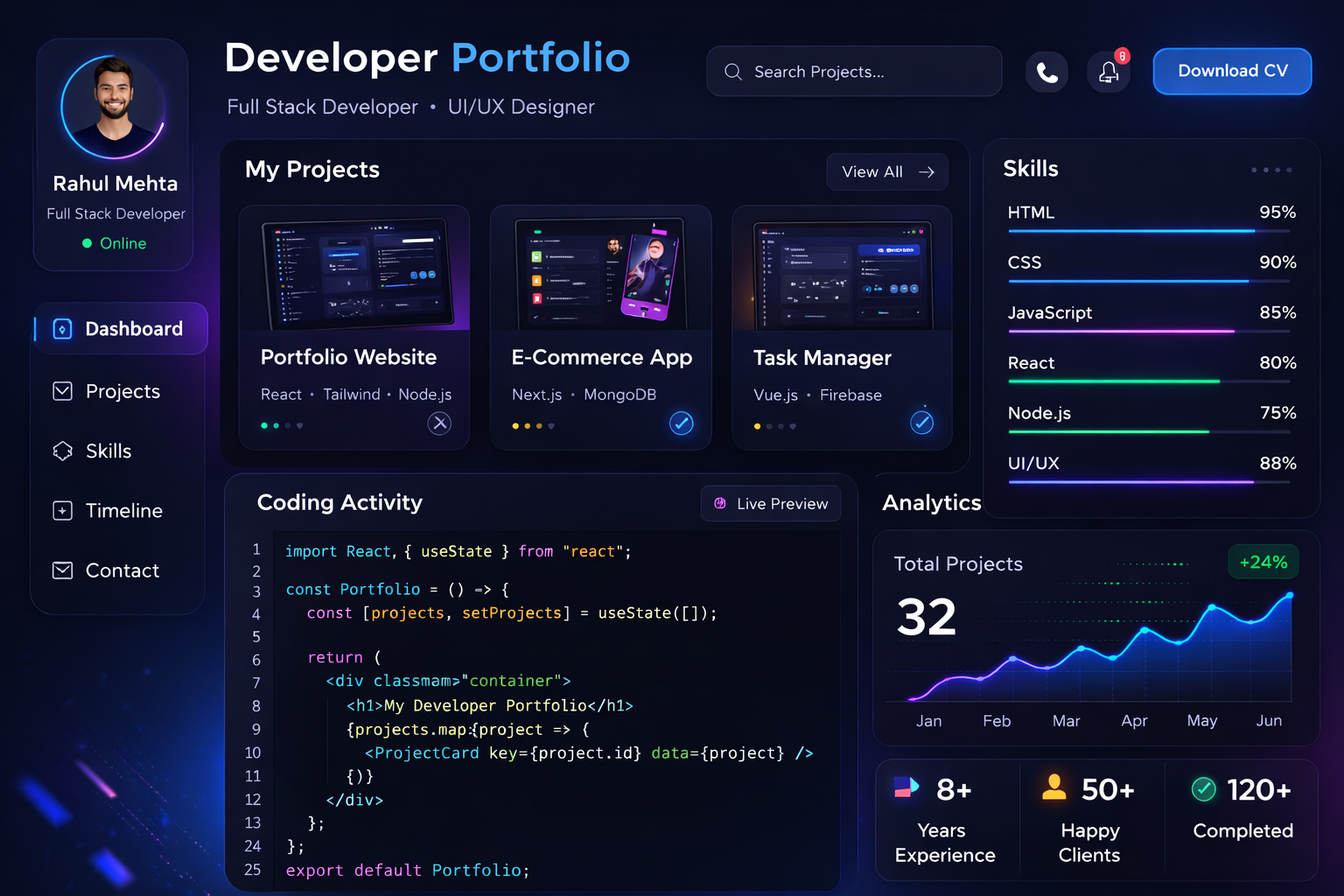 Portfolio website